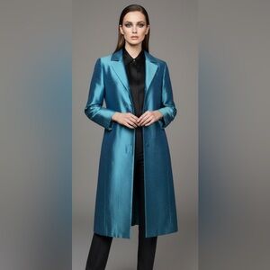 Classiques Entier | 100 % Silk Long Evening Jacket